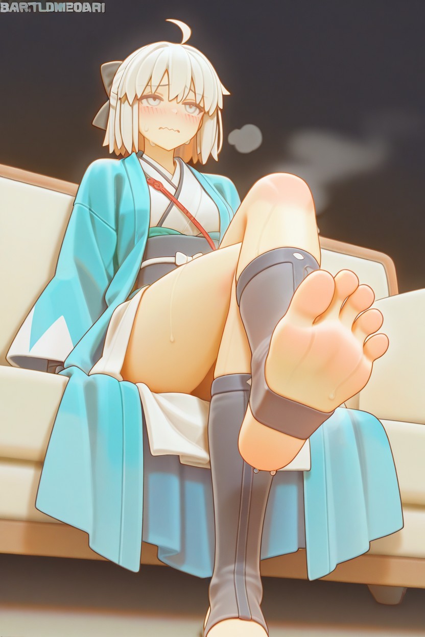 Steam, Sweaty, Skinny Hentai AI Porn