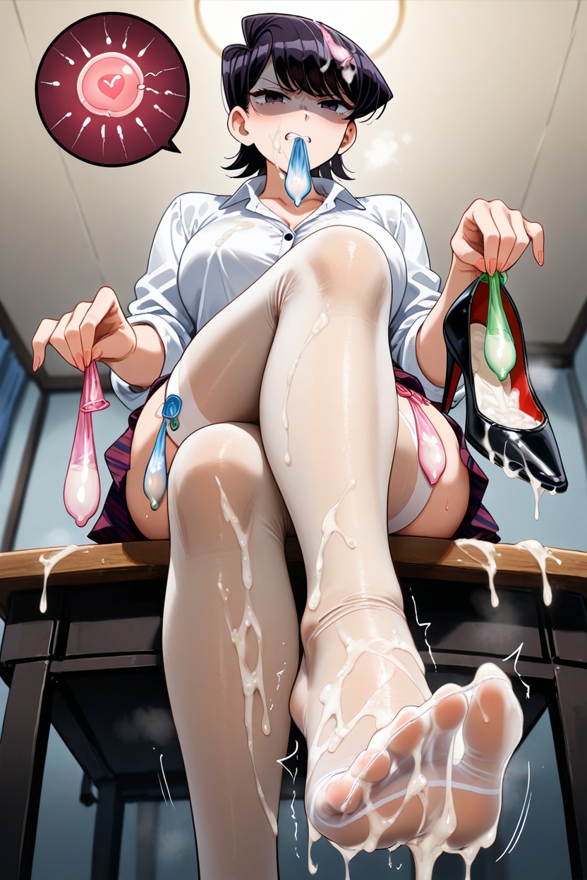 Cum On Face, Disgust, Semen On Clothes Hentai AI Porn