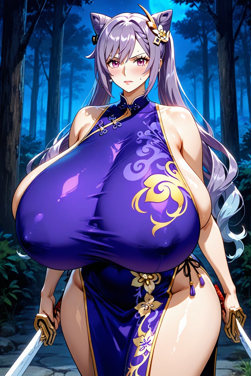 25+, China Dress, Night Porno IA Hentai