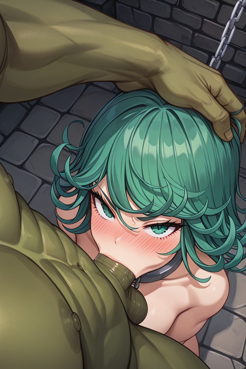 One Hand On Head, Close Up, High Angle Hentai IA