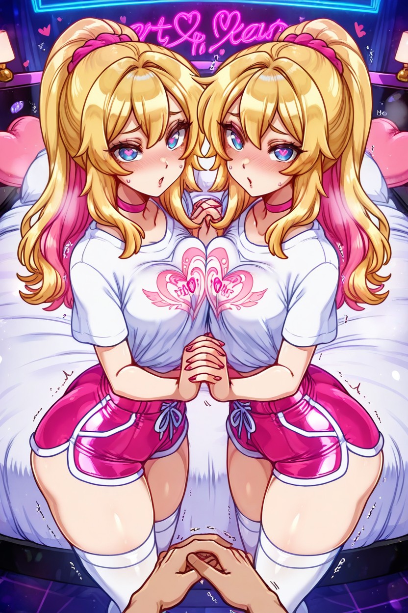Mindbreak, In Heat, Pink Heart-shaped Bed Porno IA Hentai