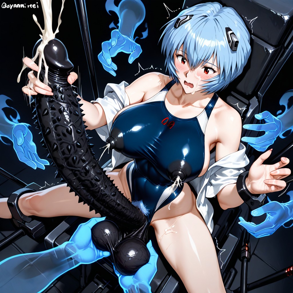 Massive Longer Penis, Ghost Hands Grabbing Testicles, Excessive Squirting Porno IA Hentai