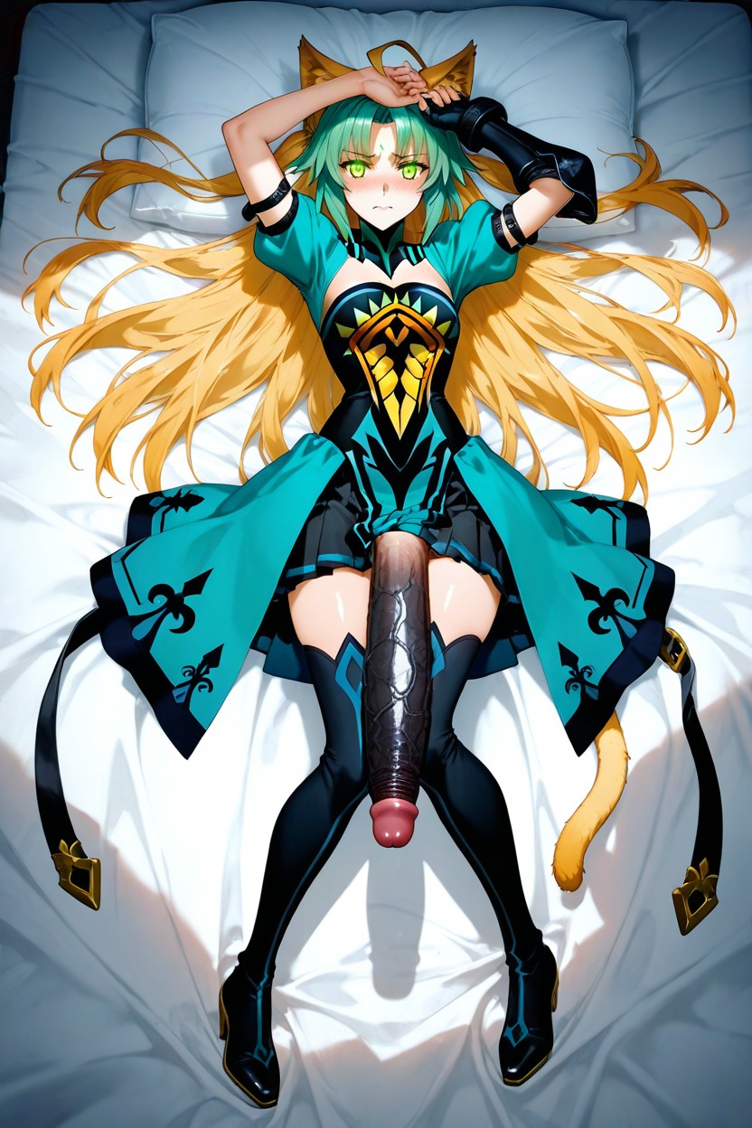 Pene Más Grande Que El Cuerpo, Green Eyes, Proud Hentai IA