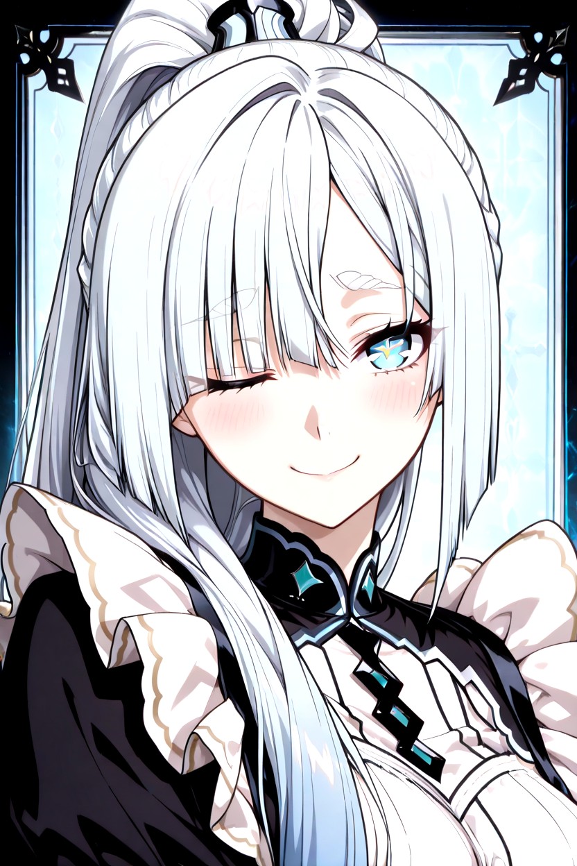 Subtle Confidence, Soft Cel Shading, Refined Beauty Porno IA Hentai