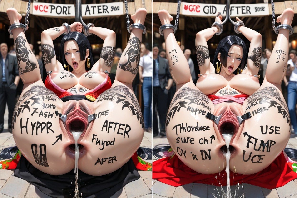 Nipple Clamps, Dark Pussy, Public Humiliation In Medieval Period Porno IA Hentai