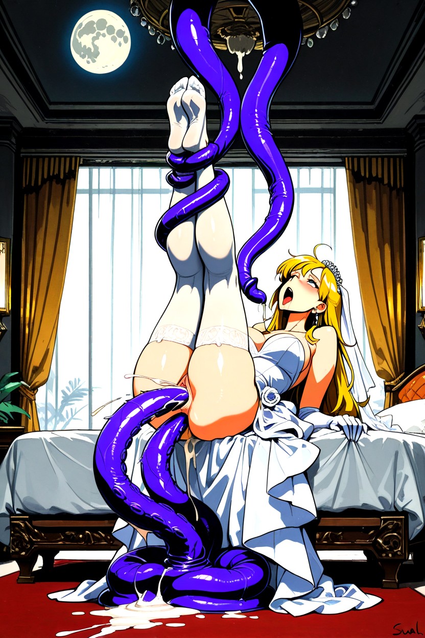 Detailed Feet, Cum Puddle, Cum Dripping Porno IA Hentai