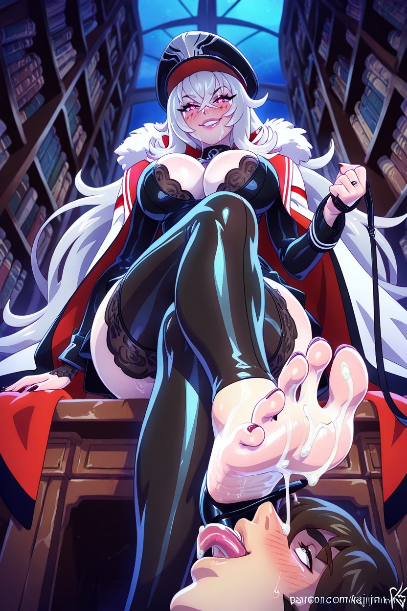White Fur Trim, Foot Worship, Hard Shadow Porno IA Hentai