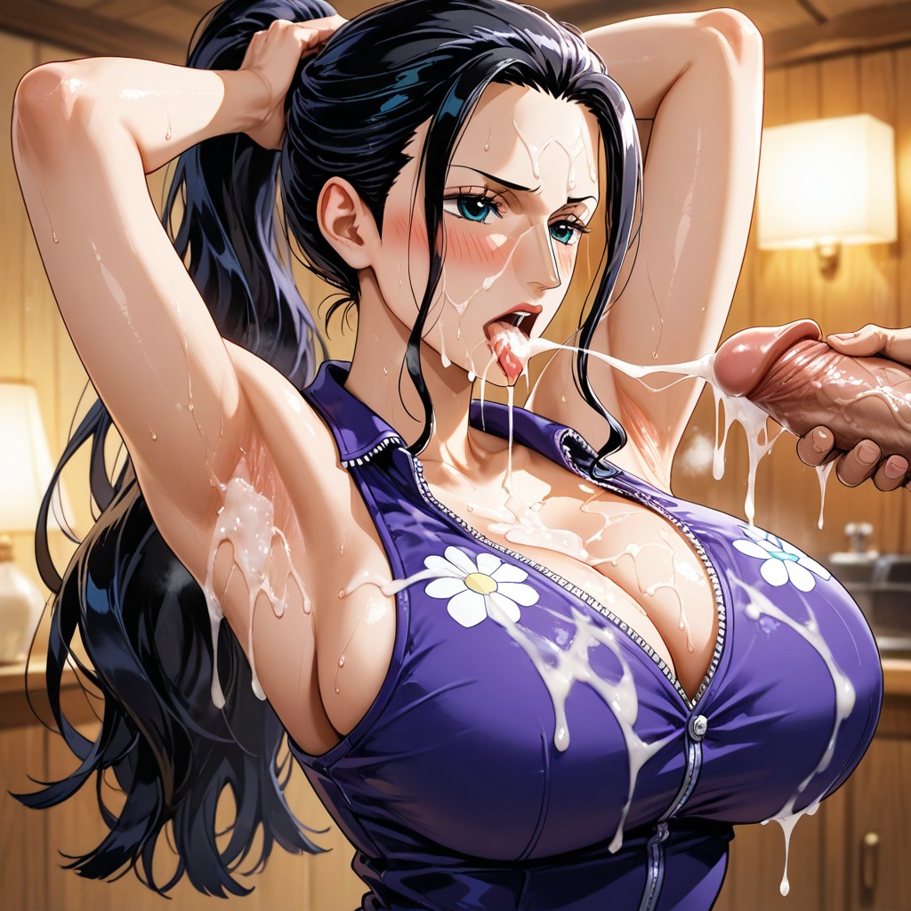 Excessive Cum Dripping, In Realistic Style X, En Caliente Hentai IA