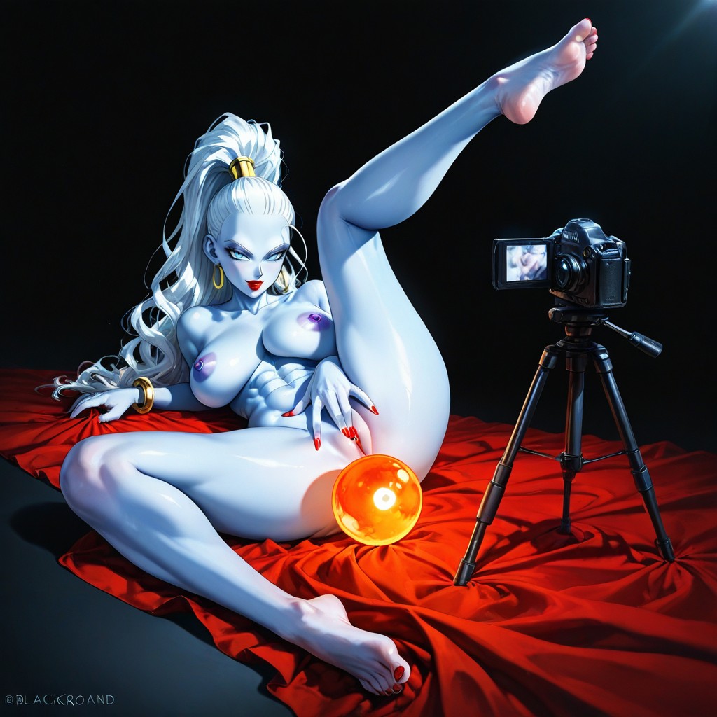 Naked, On Back, Full Body Hentai AI Porn