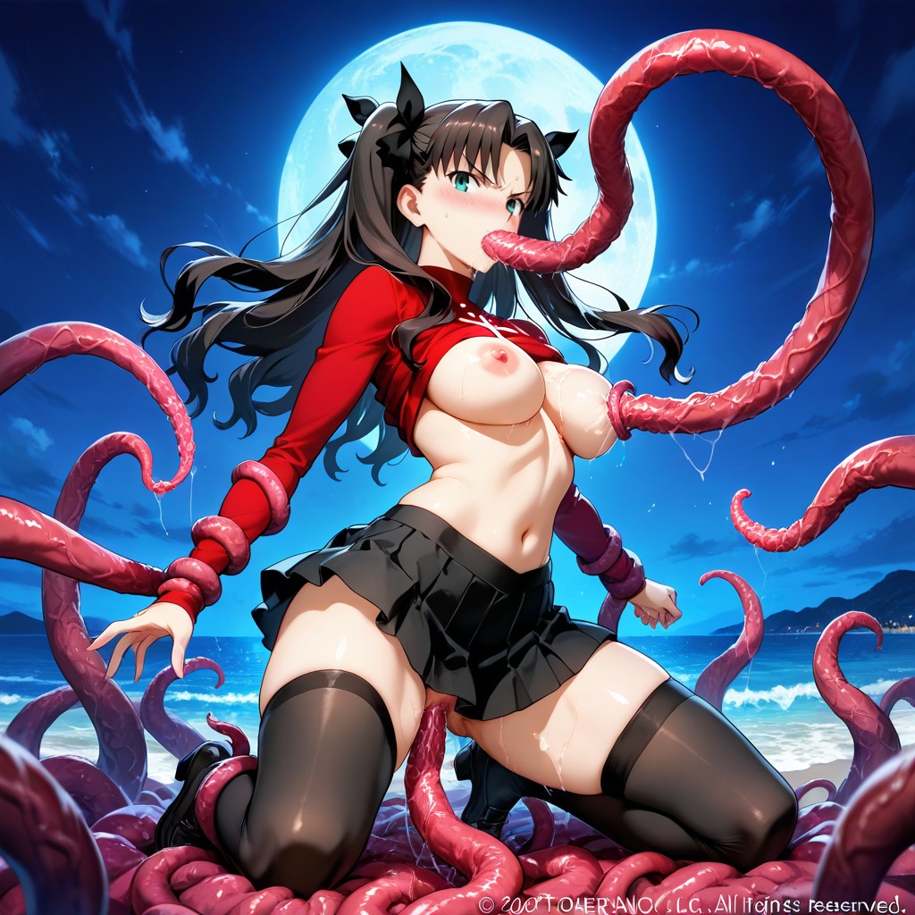 Vista Lateral, Perfect Waistlines, At Night Blue Moon Light Hentai IA