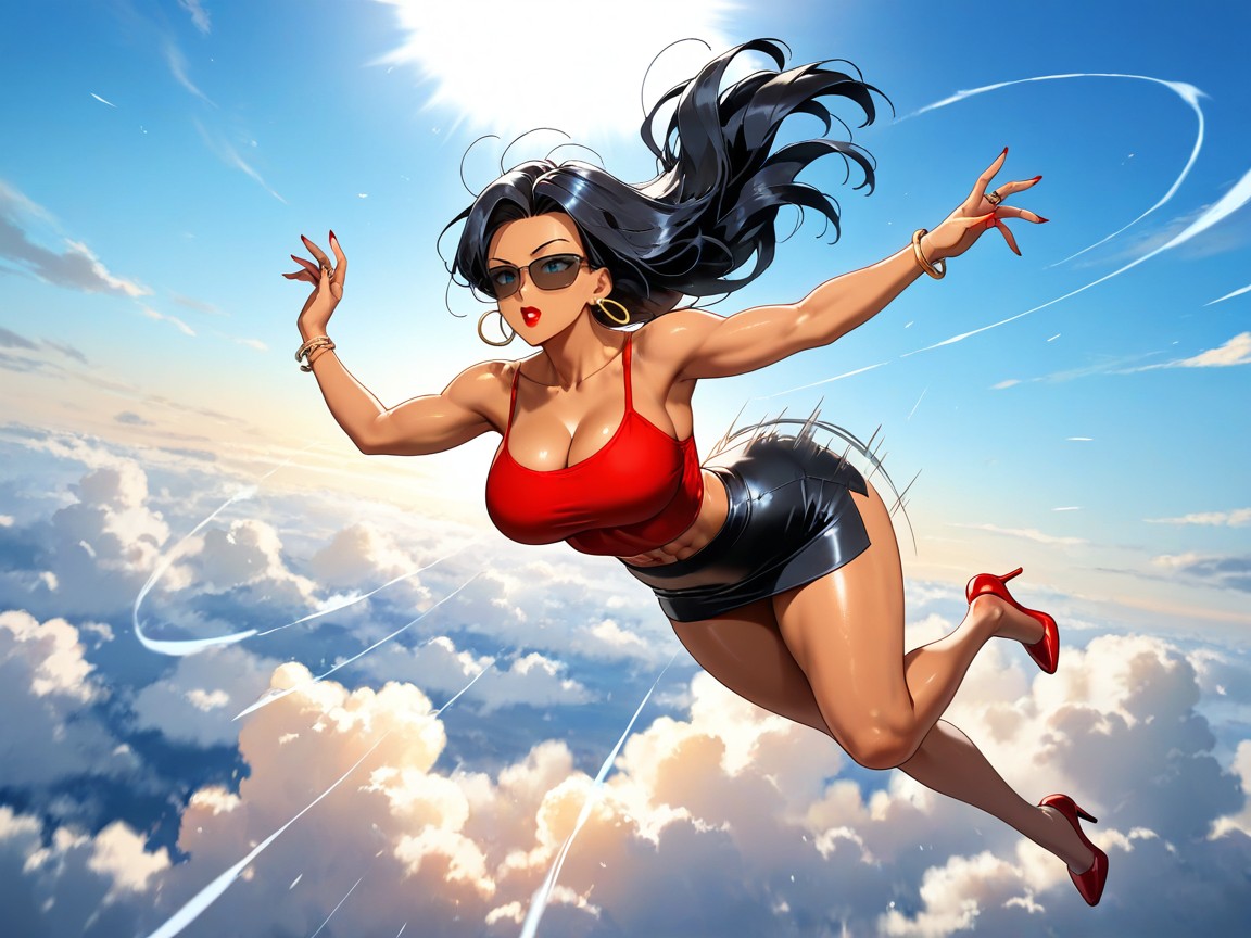 Flying Really Fast, Bracelets, Speed Effects Hentai IA