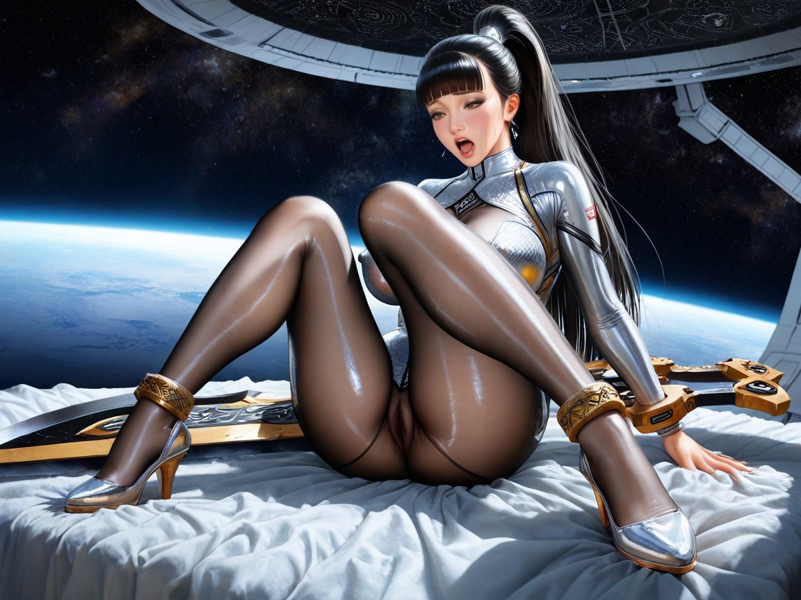Soft Facial Proportions, Hyung-tae Kim Art, Official Stellar Blade Weapon On Ground AI黃漫