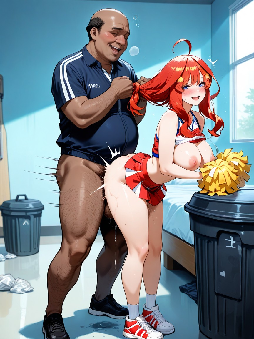 Open Clothes, Bedroom, Dimly Lit Hentai AI Porn