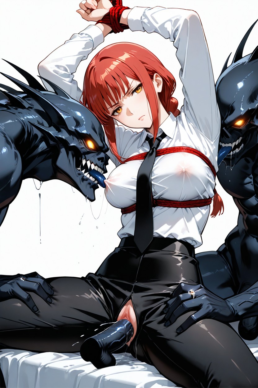 Rough Fucking, Black Monster, Head Tilt Hentai AI Porn