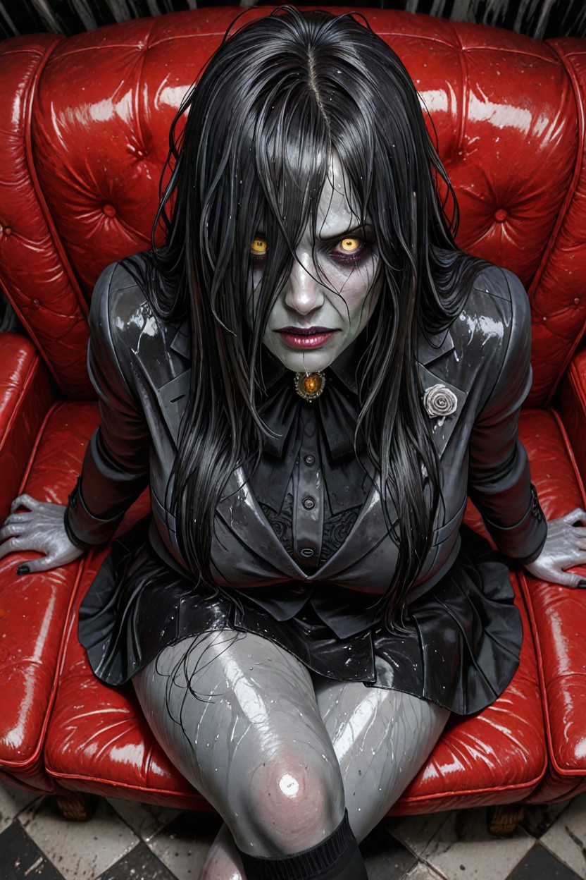 Yellow Eyes, Artist Albatross, Perfect Skin AI黃漫