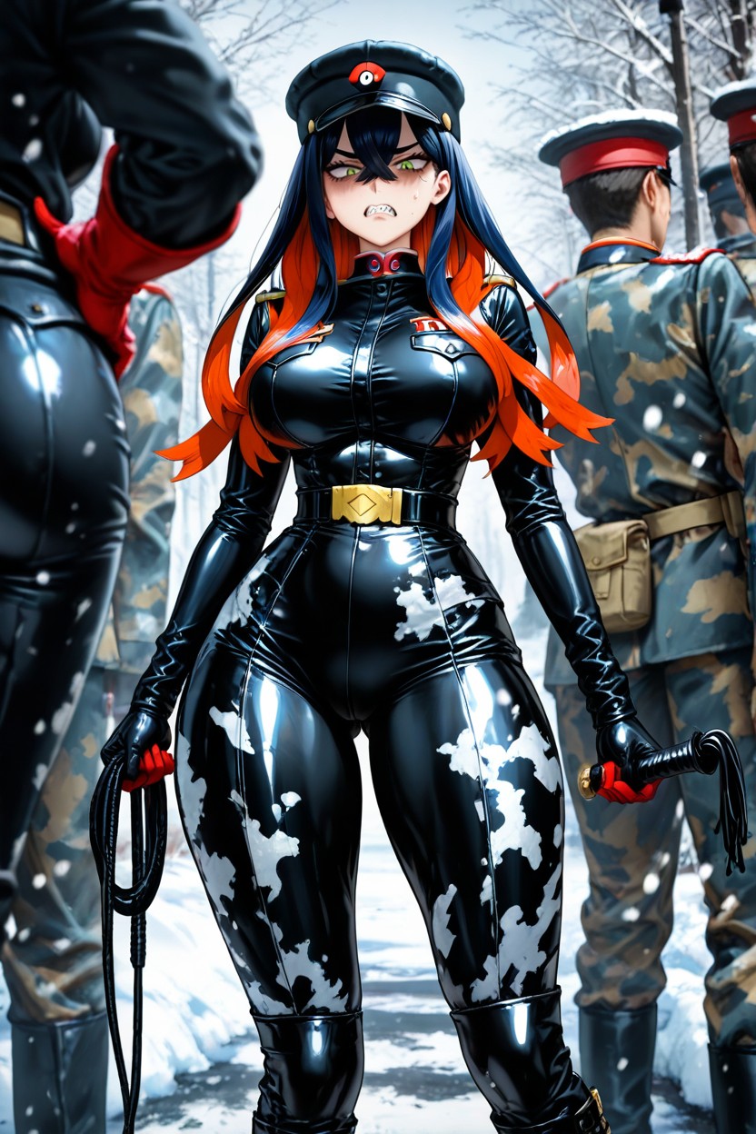 Glaring, Tall Stature, Dominatrix Porno IA Hentai
