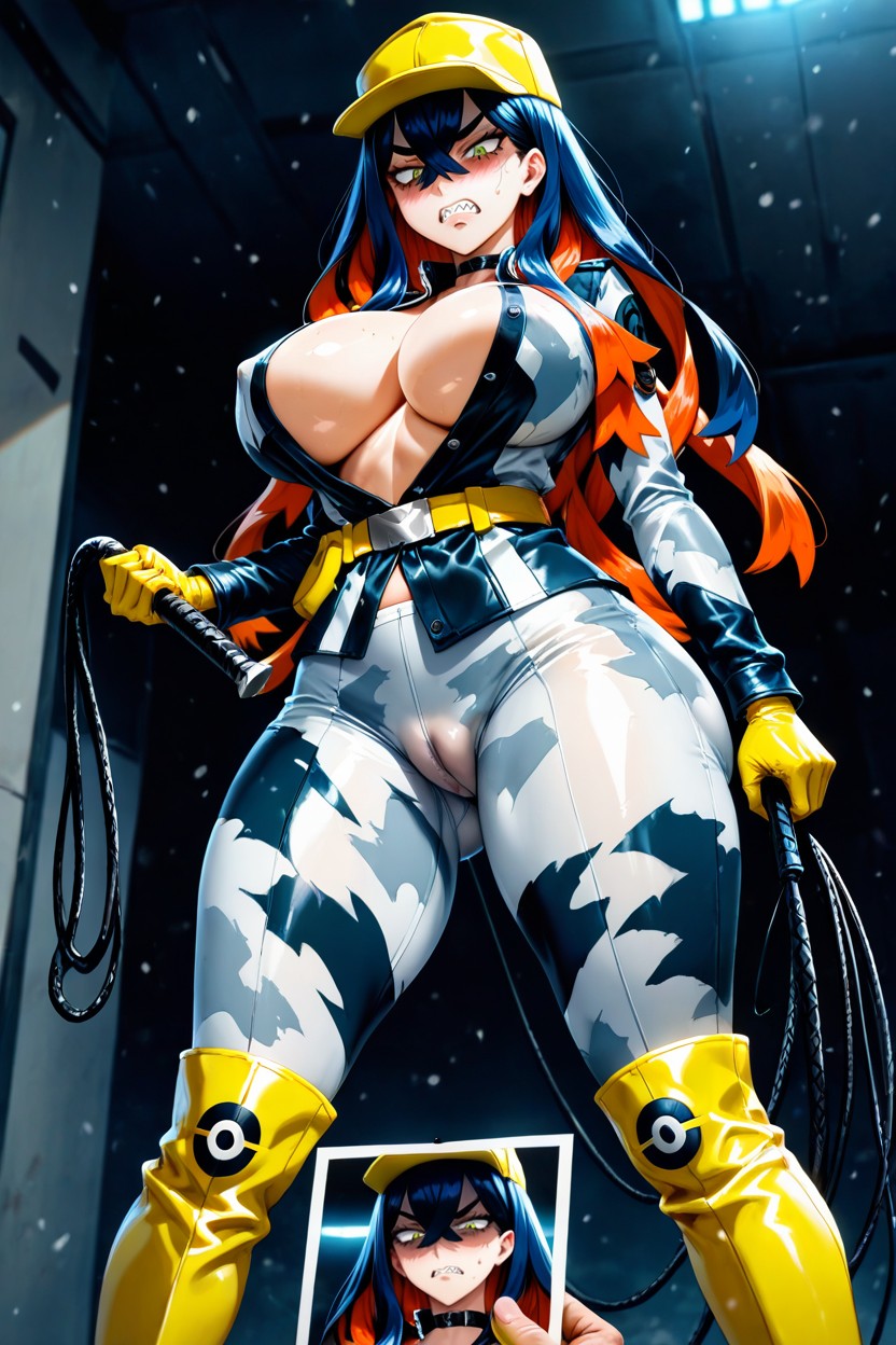 Looking Down, High Detailed, Stern Gaze Porno IA Hentai