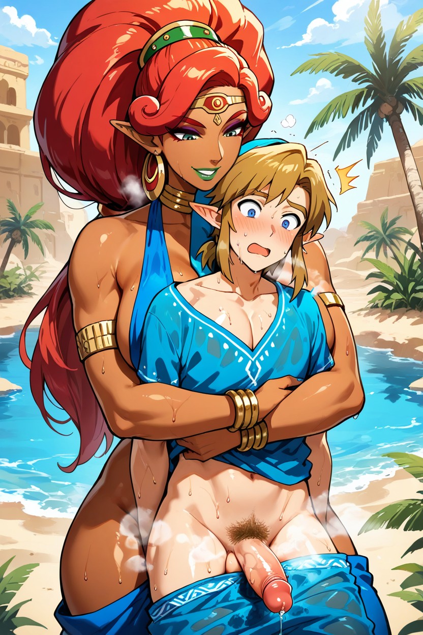Link, Futa On Male, Skinny Hentai AI Porn