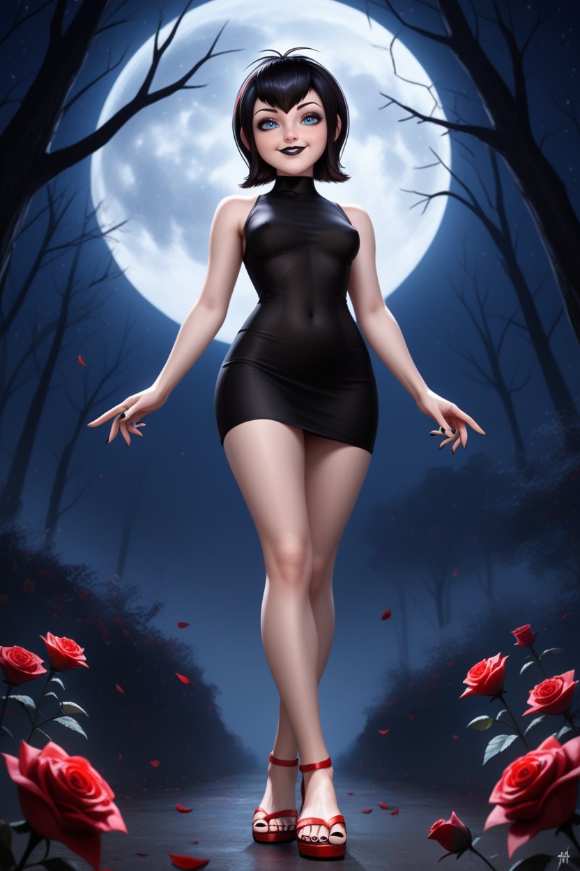 Hotel Transylvania, Bright Blue Eyes, Ultra High Resolution Porno IA Hentai