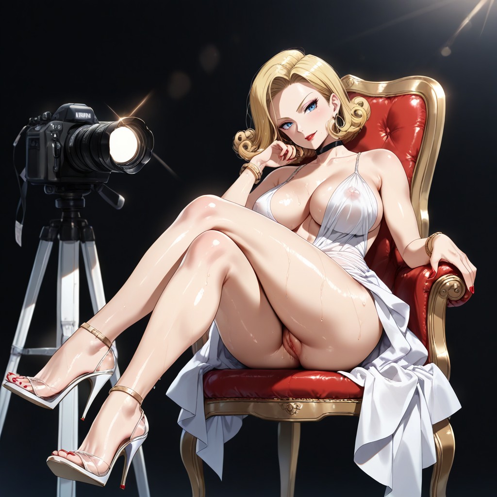 Detailed Face, Lots Of Detail, Black Background Porno IA Hentai