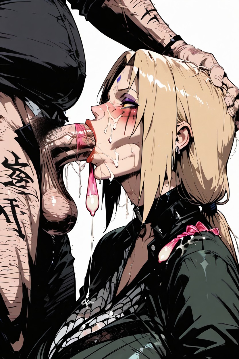 25+, Maquillage Étalé, Wide Penis Porno IA Hentai