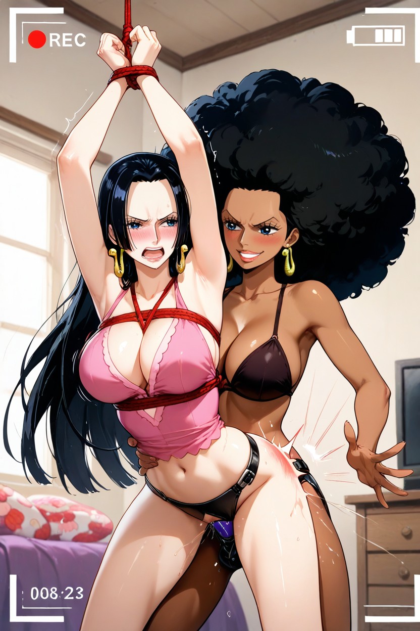 Bondage, 丸刈り, Whipping ヘンタイAIポルノ