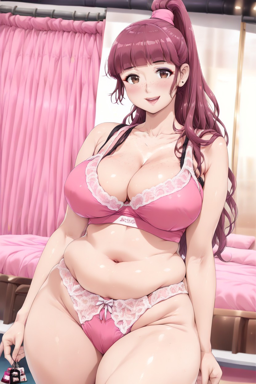 Hyper Detailed, Freckles, Bbw AI黃漫