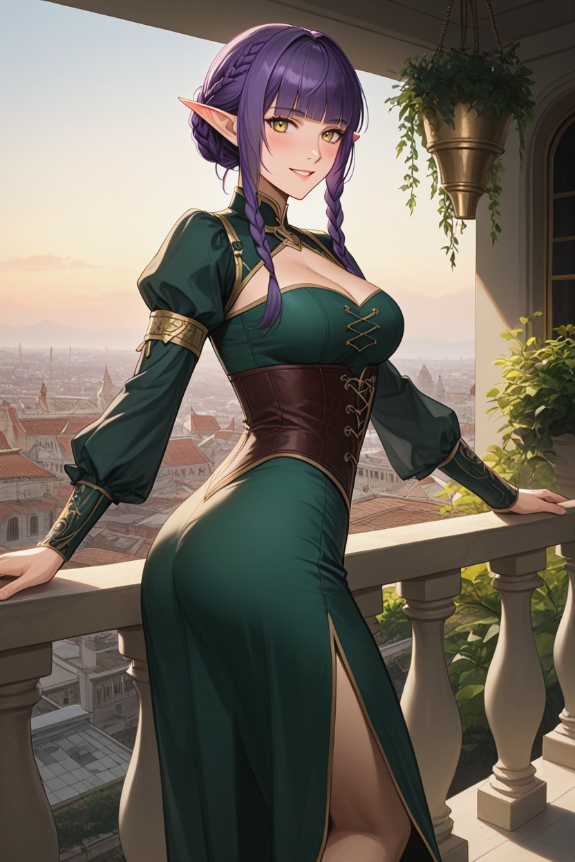 Highly Detailed, Blushing, Roman Nose Hentai AI Porn