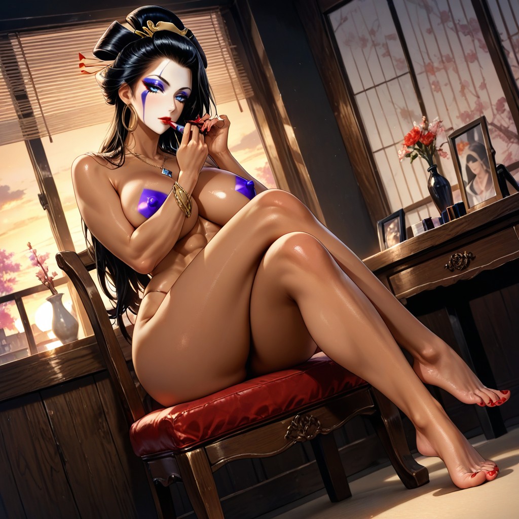 Gros Seins, Extremely Beautiful Woman, High Resolution Porno IA Hentai