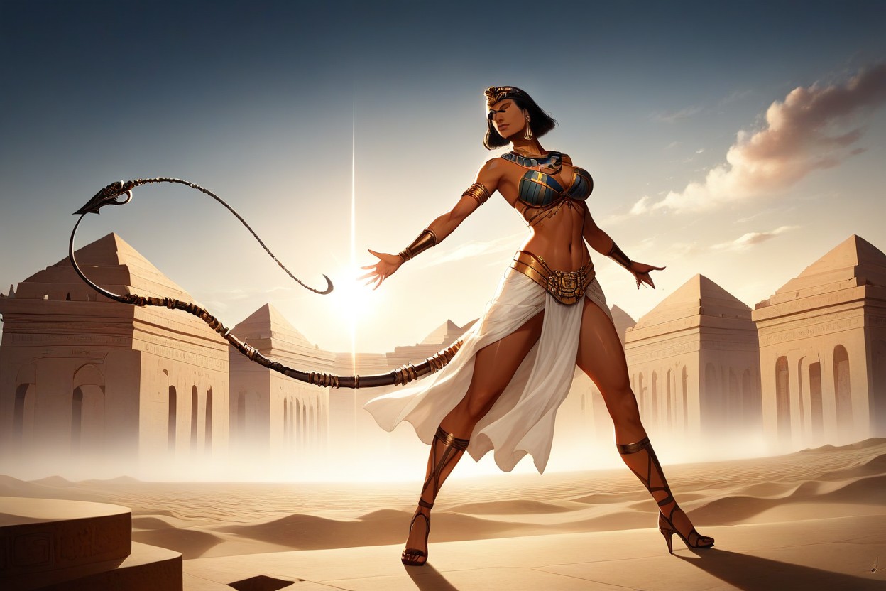 In A Desert, Black Hair, Scorpion_ Hentai AI Porn