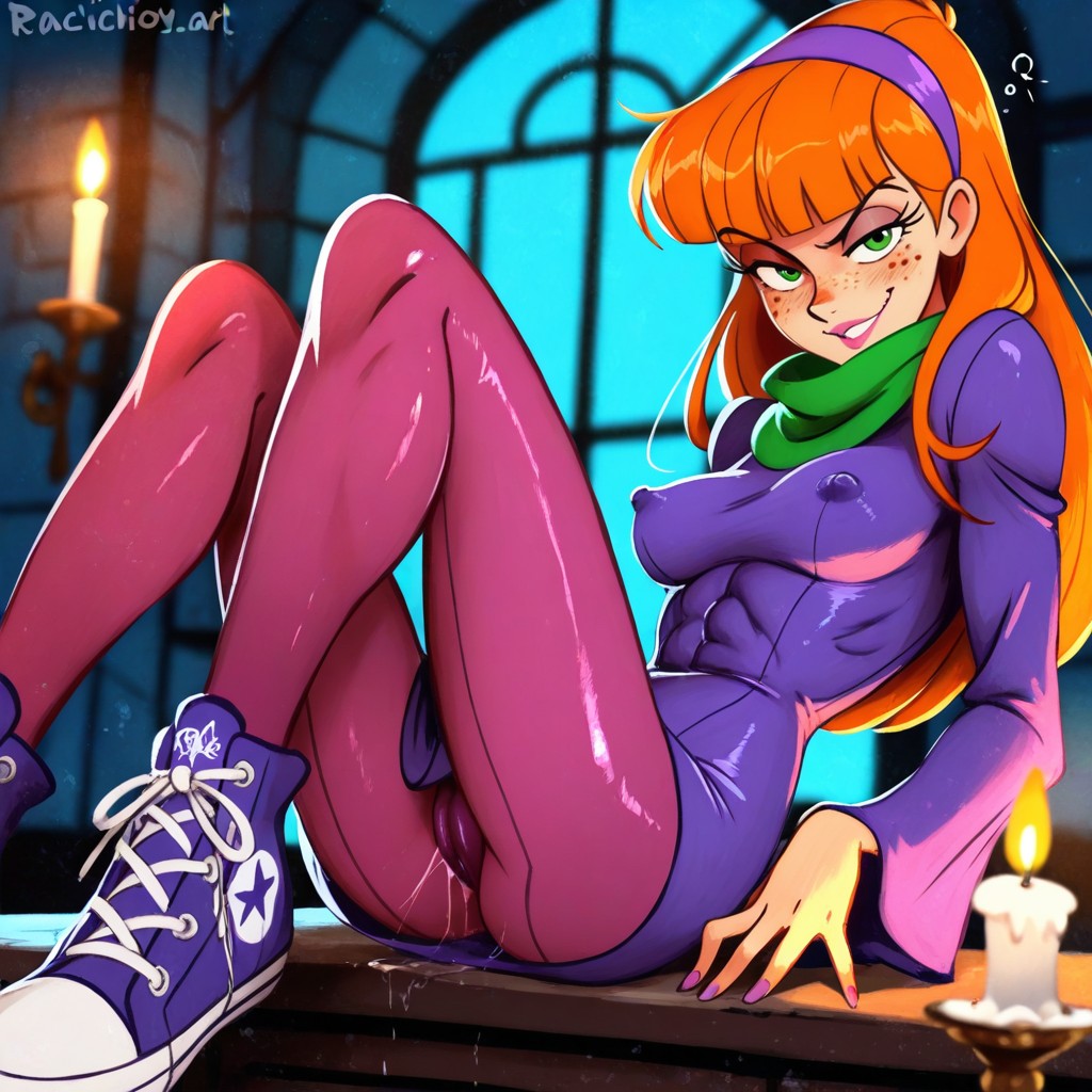 Long Length, Green Eyes, Cameltoe Hentai AI Porn