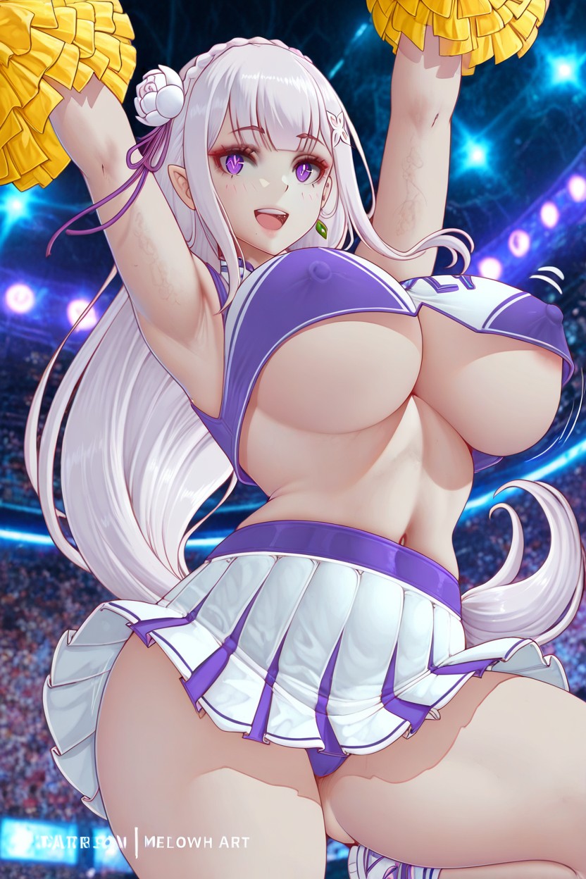 Seductive, Slut, Expressive Eyes Hentai AI Porn