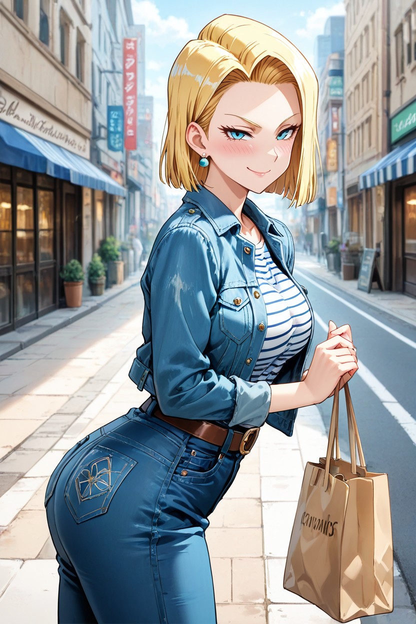 Skirt, Long_sleeves, Holding Hentai AI Porn