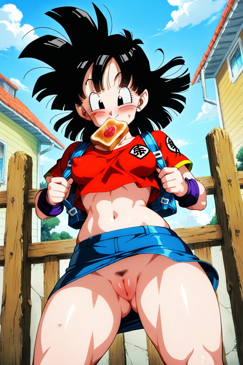 Puffy Pussy, Skinnyleg, They Met Head-on Hentai AI Porn