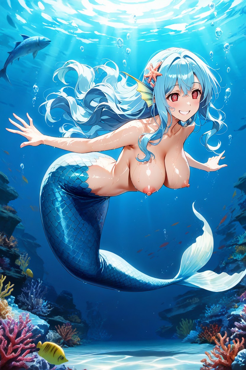 Smiling, 18+, Top Quality Hentai AI Porn