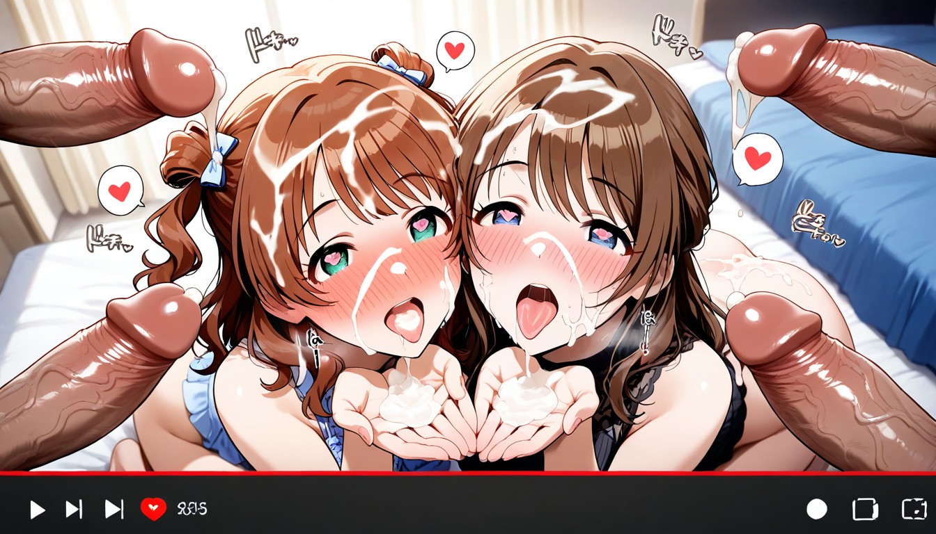 Medium Ass, Girls In Frame, Fake Screenshot Hentai AI Porn