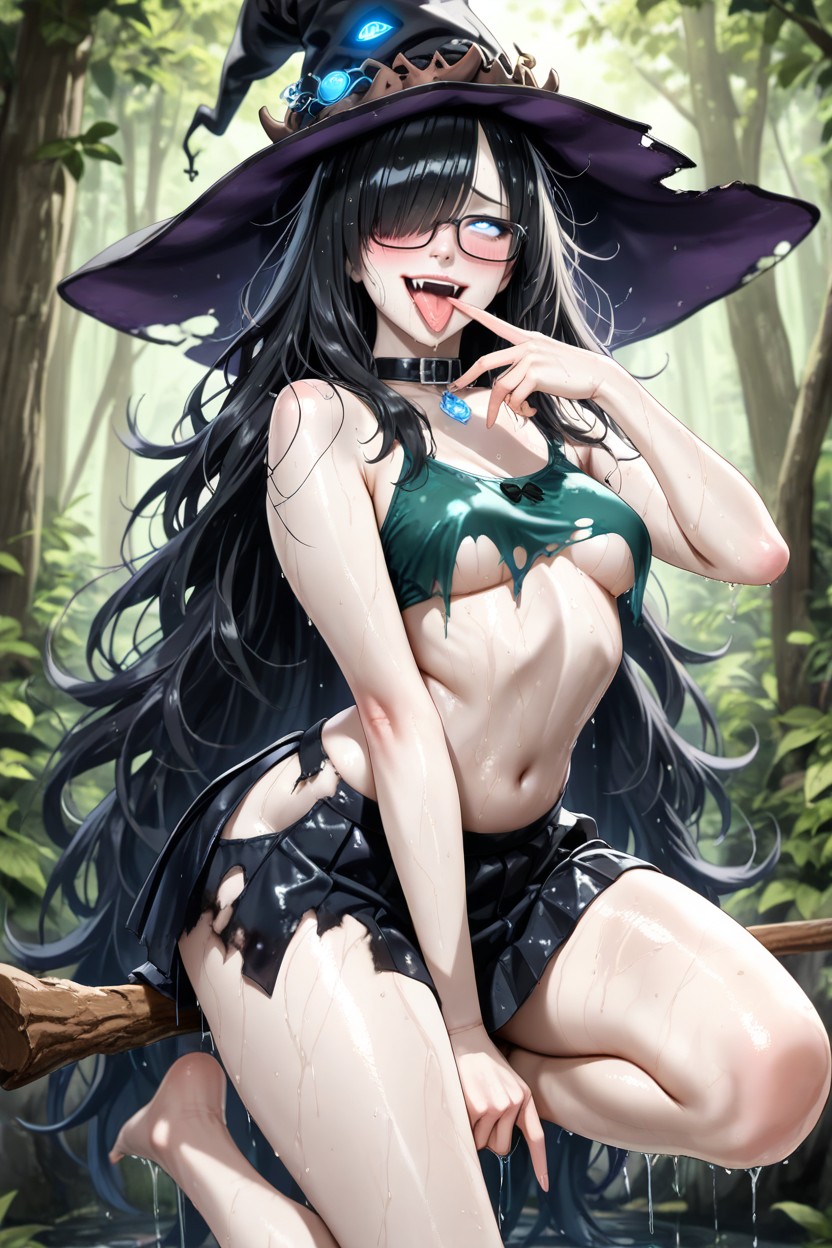 Underboob, Smile, Kneel Hentai AI Porn