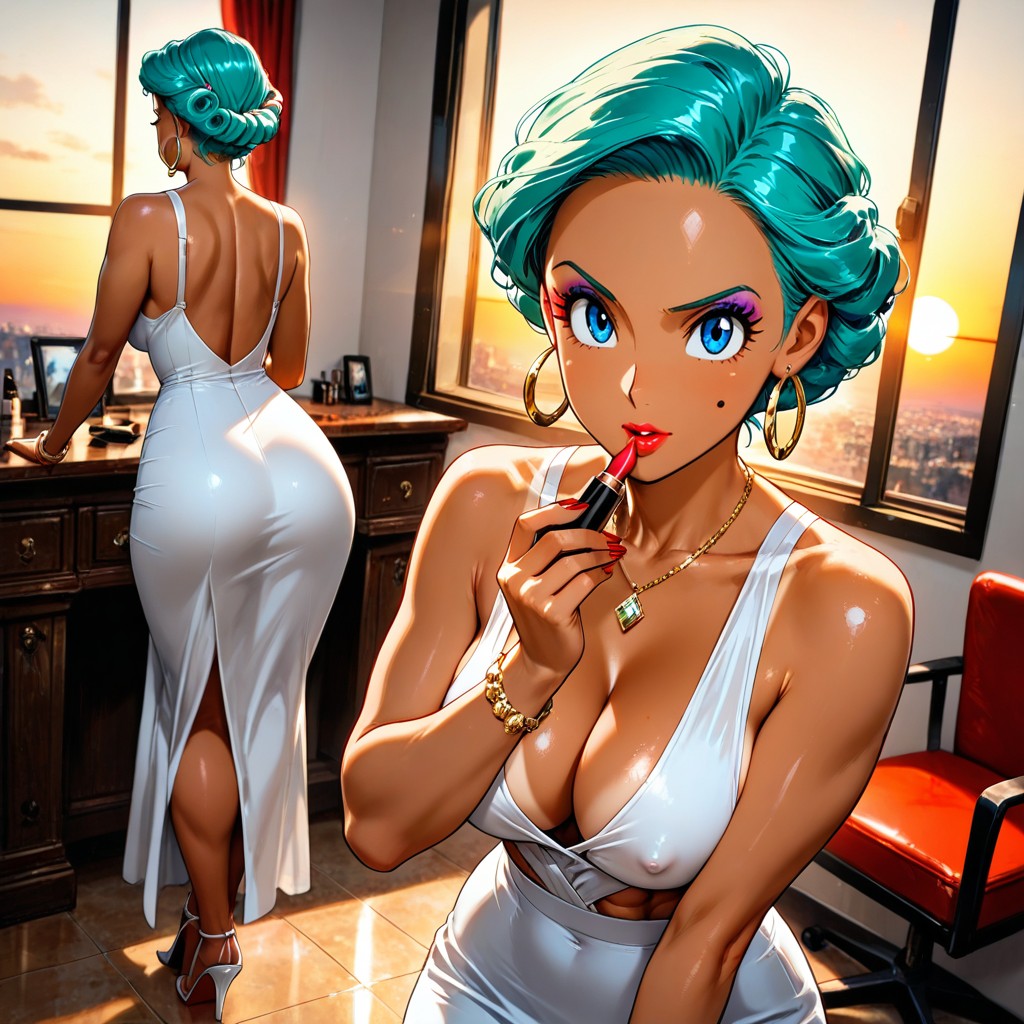 Ultra Detailed, Perfect Fit Body, Medium Length Hentai AI Porn