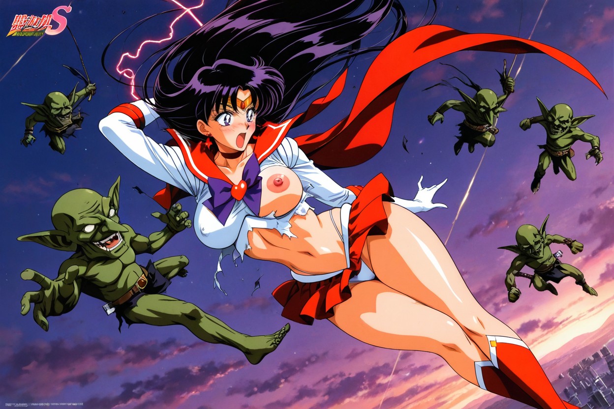 Skinny, Red Boots, Miniskirt Hentai AI Porn