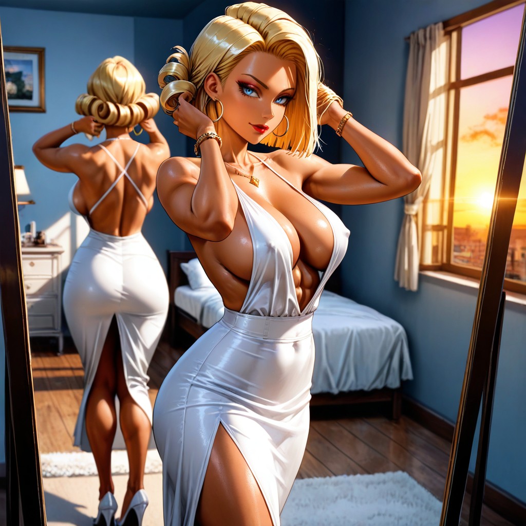 Short Length, Android, Perfect Fit Body Hentai AI Porn