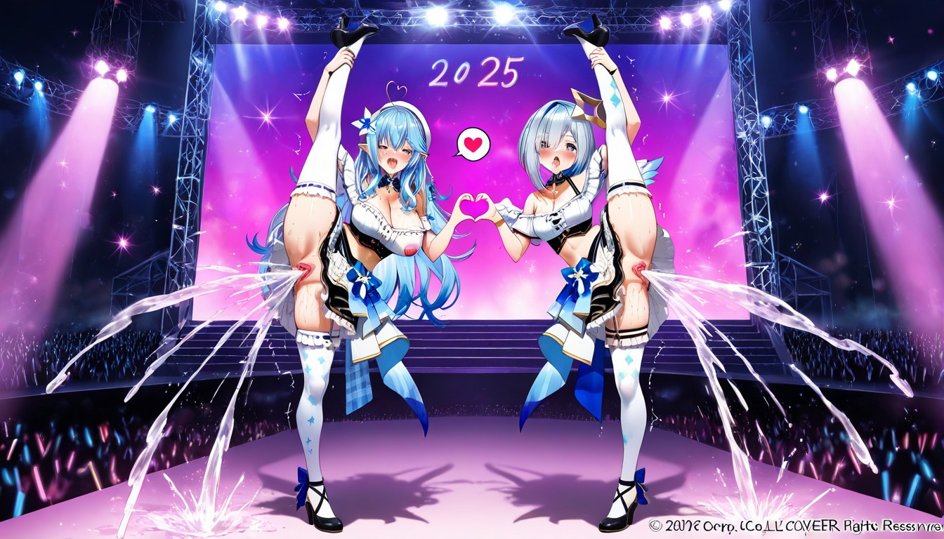 Amane Kanata From Hololive, Jutting Breast, Intense Squirts Hentai AI Porn