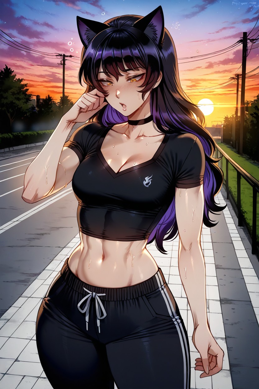 Cleavage, Front, Realistic Hentai AI Porn