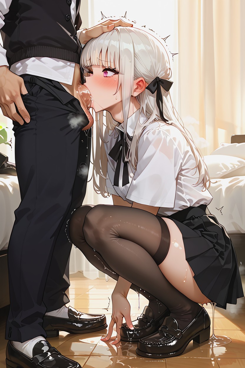 Karaoke Room, Passionate, Choppy Bangs Hentai AI Porn