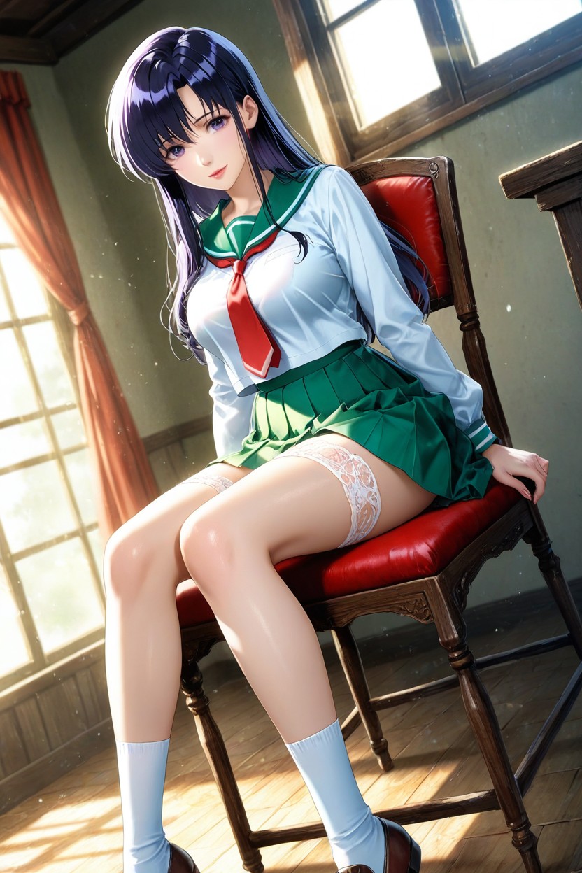 Accurate Anime Face, Vibrant Colors, Dynamic Angle Hentai AI Porn