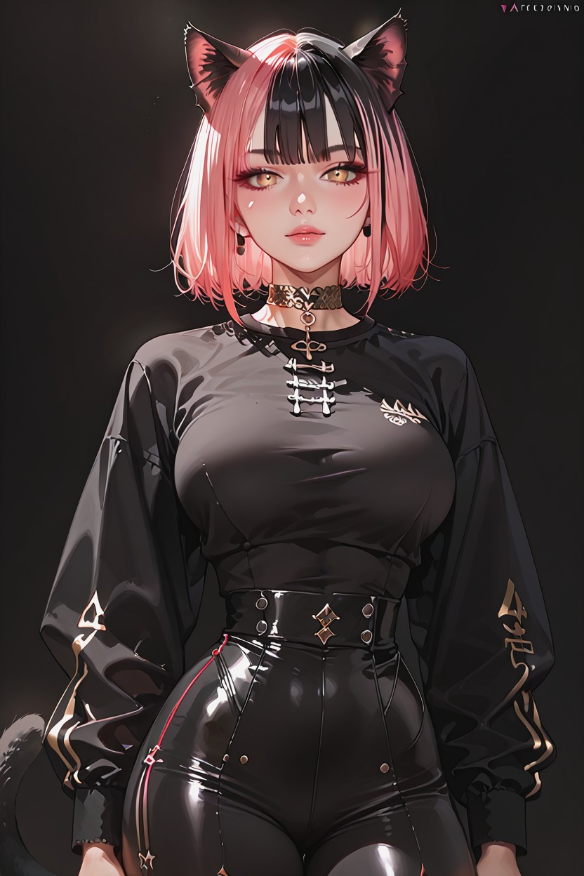 Tight Waist, Pink Inner Hair, 18+ Hentai AI Porn