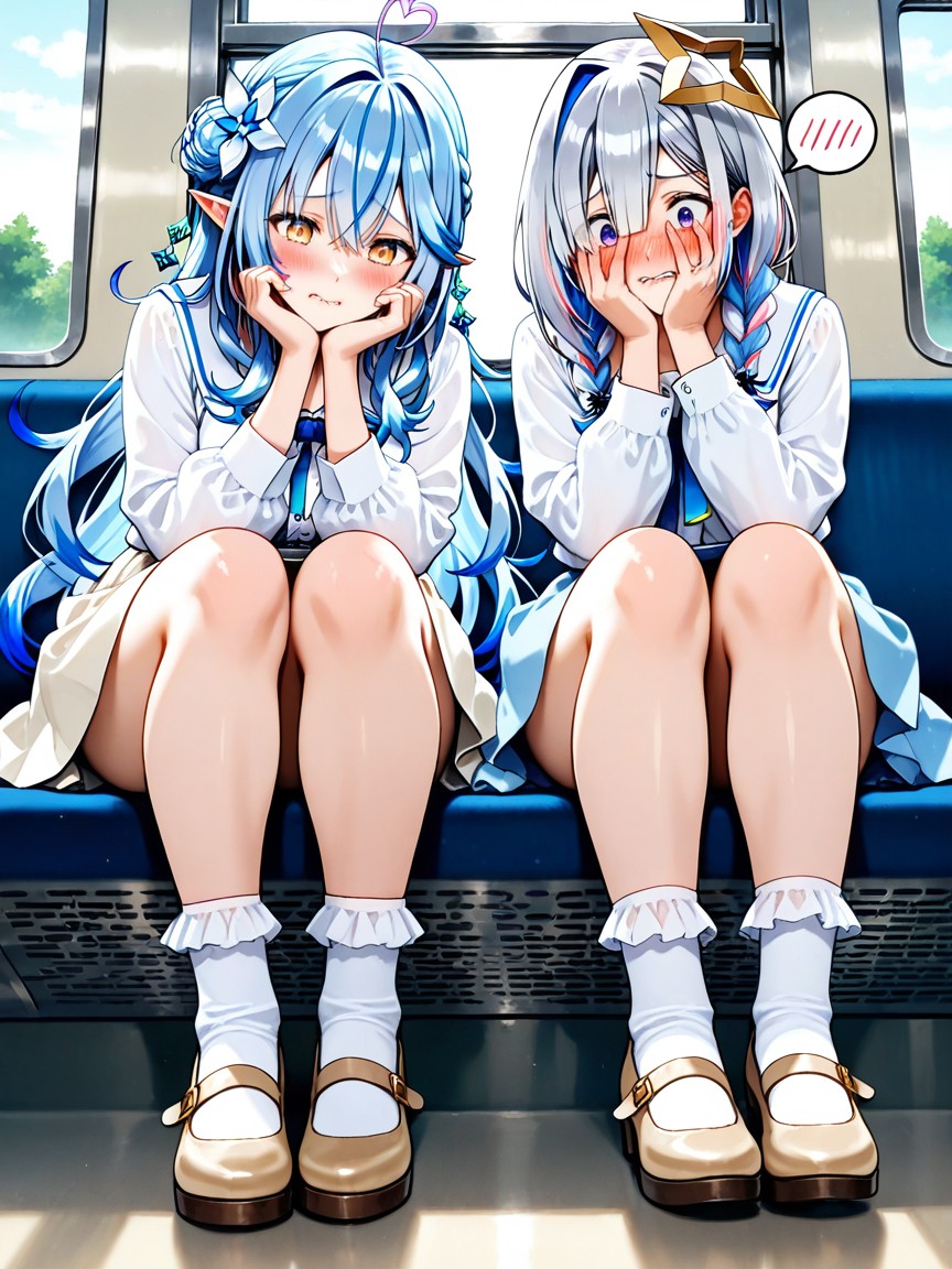 Medium Ass, Flustered, Glossy Finish Hentai AI Porn