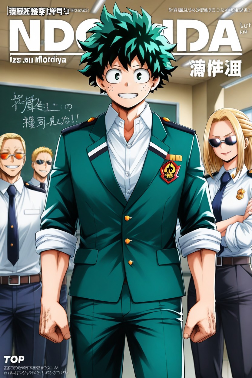 Sun Glasses, Magazine Cover, Culo Mediano Hentai IA