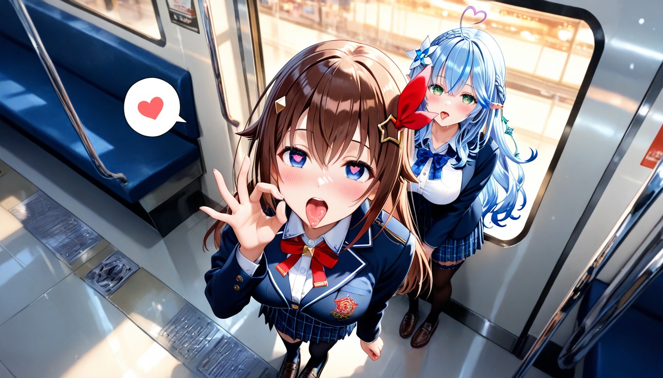 White Shirt, Glossy Finish, Leather Penny Loafers Hentai AI Porn