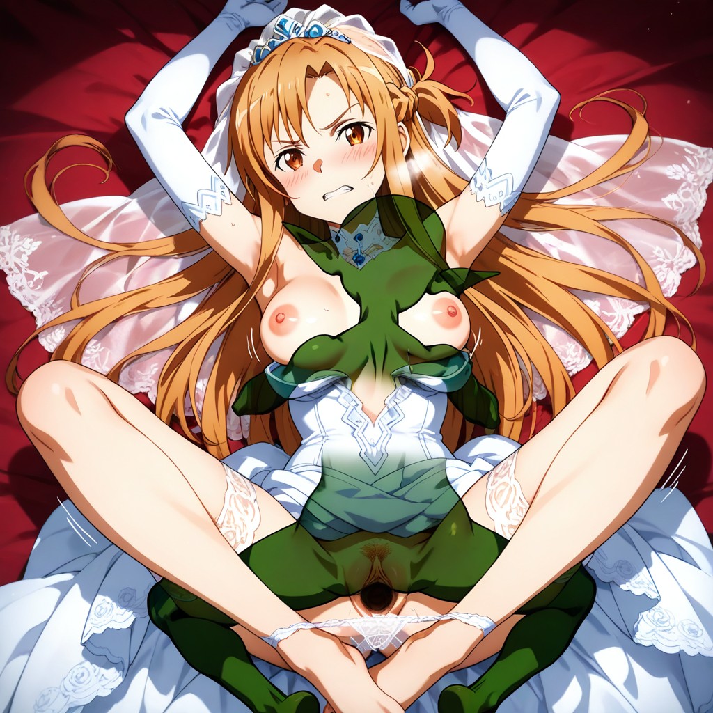 Laying On Her Back, Perfect Anatomy, X-ray Hentai AI Porn