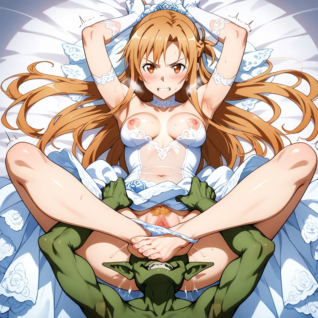 Pantie Pull Down, Angry, Attractive Hentai AI Porn